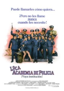 cl&aacute;sicos de videoclub - loca academia de polic&iacute;a