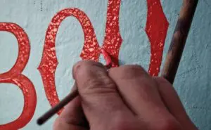 documental lettering - sign painters