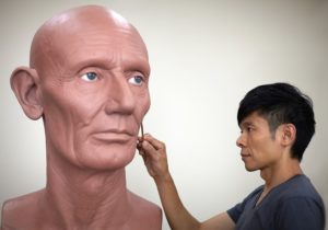 escultura abraham lincoln hiro