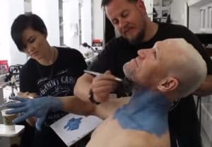 yondu maquillaje guardianes de la galaxia