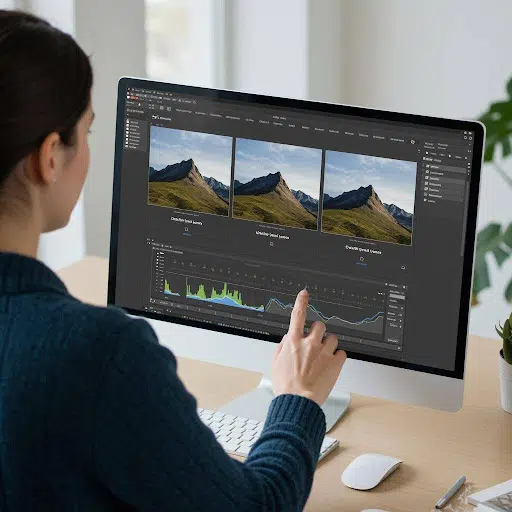 Cómo usar el modo bracketing