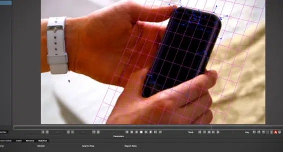 En la imagen, el software Mocha Pro en funcionamiento