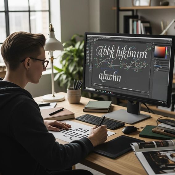 como crear mi propia tipografia, &iquest;C&oacute;mo crear mi propia tipograf&iacute;a?