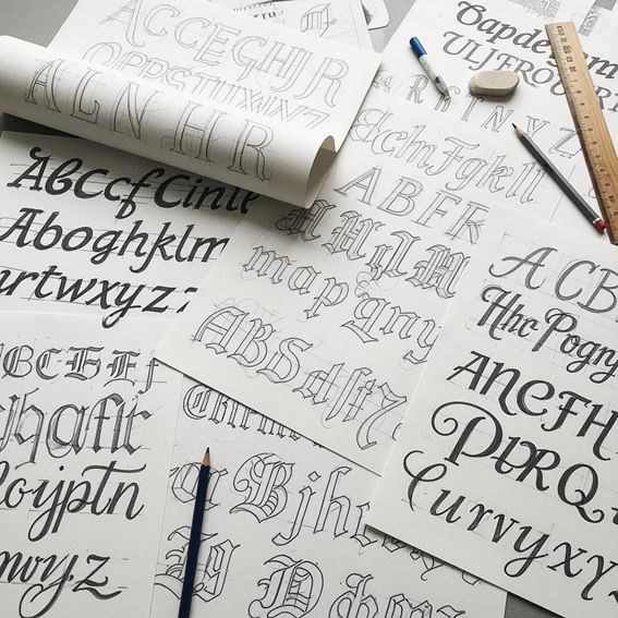como crear mi propia tipografia, &iquest;C&oacute;mo crear mi propia tipograf&iacute;a?