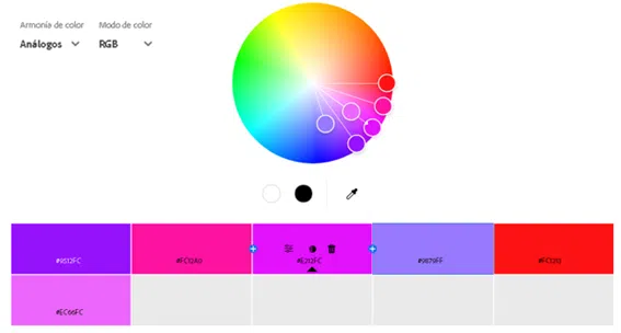 Una de las herramientas para identificar códigos de color