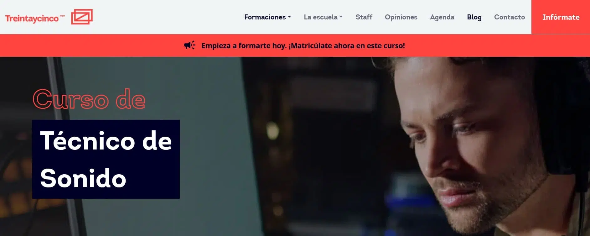 diez mejores cursos de T&eacute;cnico de Sonido, Conoce los diez mejores cursos de T&eacute;cnico de Sonido