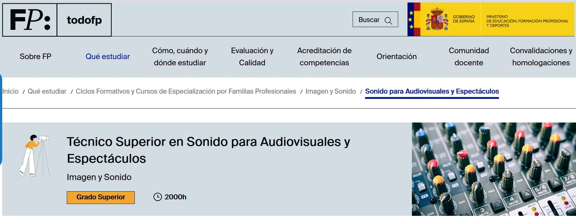 diez mejores cursos de T&eacute;cnico de Sonido, Conoce los diez mejores cursos de T&eacute;cnico de Sonido