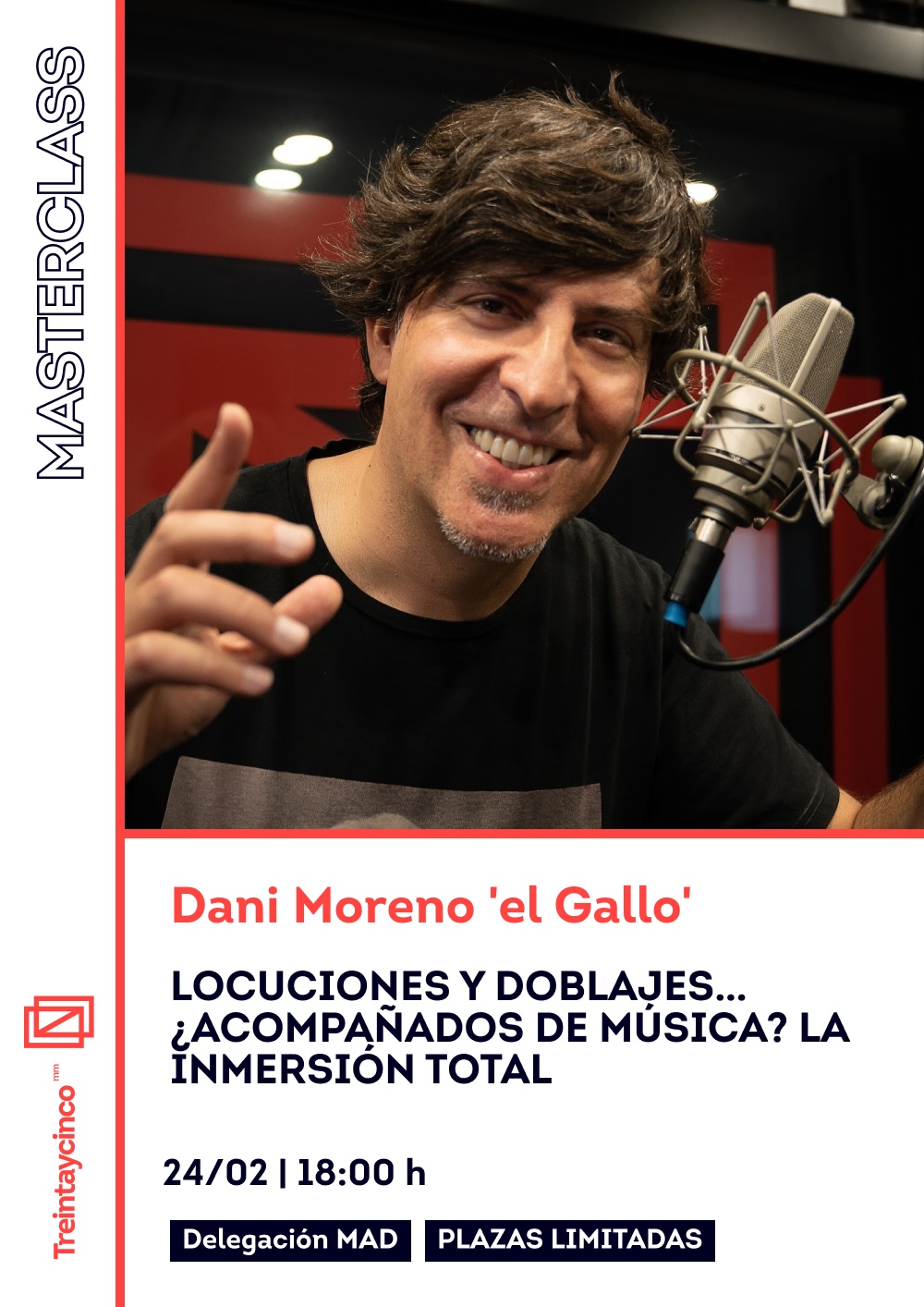 35MM Cartel Agenda MC Dani Moreno