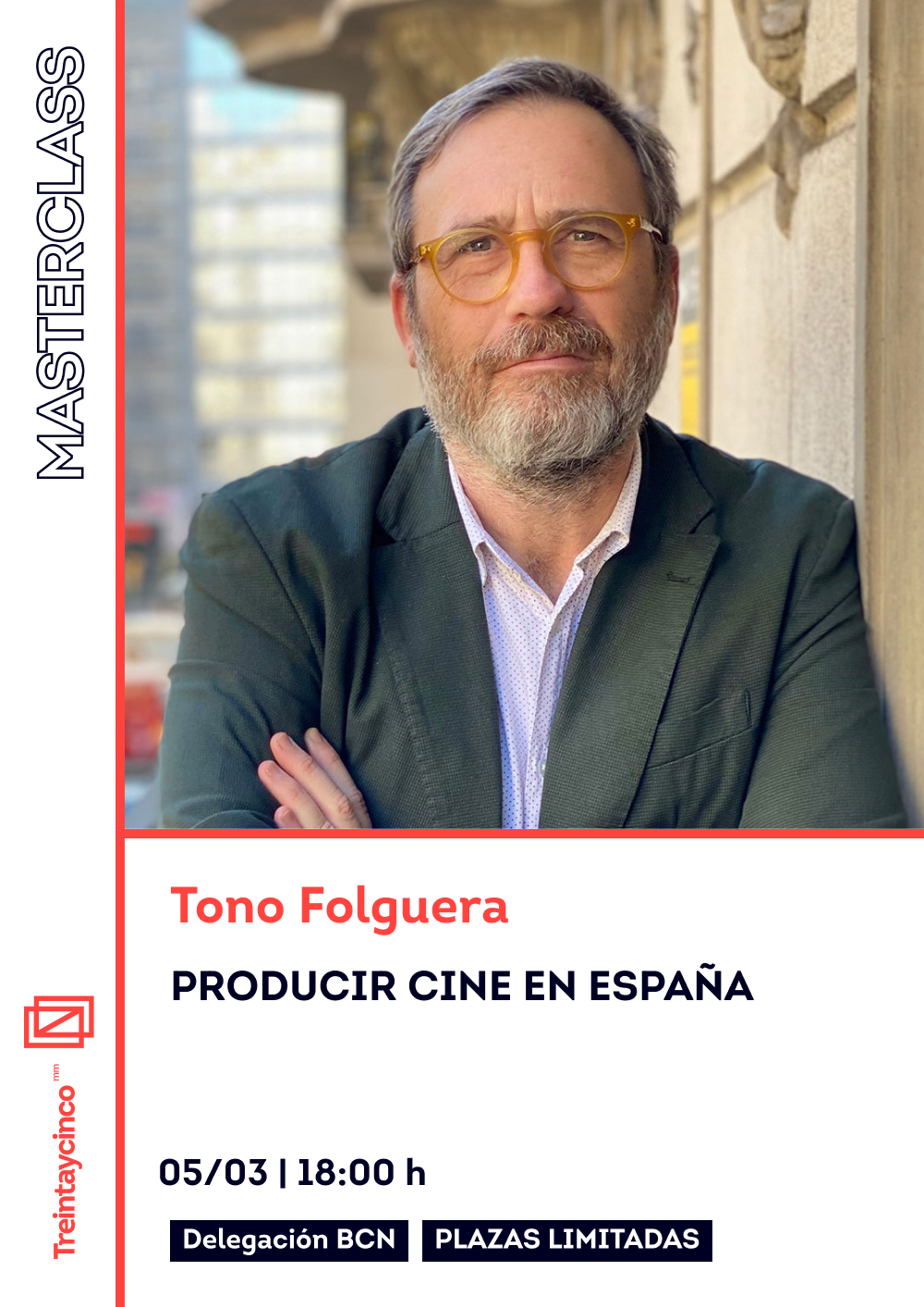 35MM Cartel Agenda MC Tono Folguera