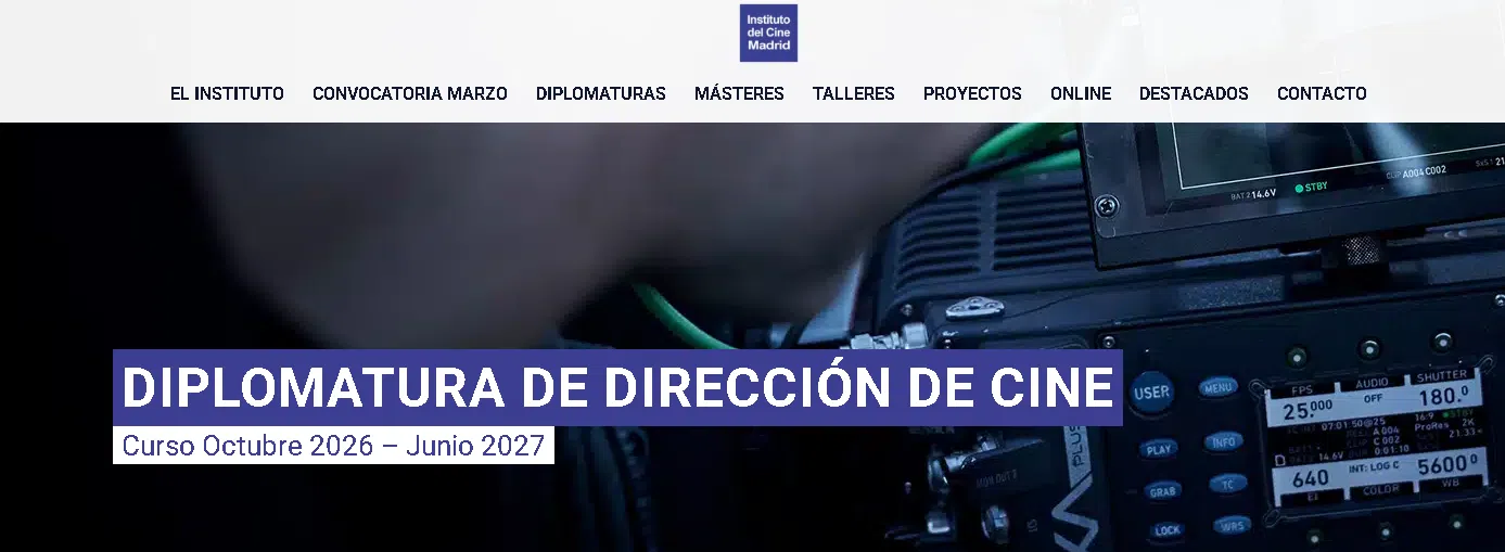 Curso de Direcci&oacute;n de Cine &ndash; Instituto del Cine de Madrid