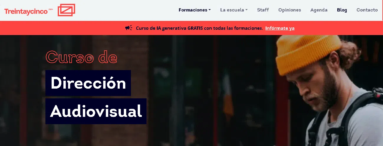 mejores cursos de direcci&oacute;n audiovisual, Mejores cursos de Direcci&oacute;n Audiovisual para formarte desde cero